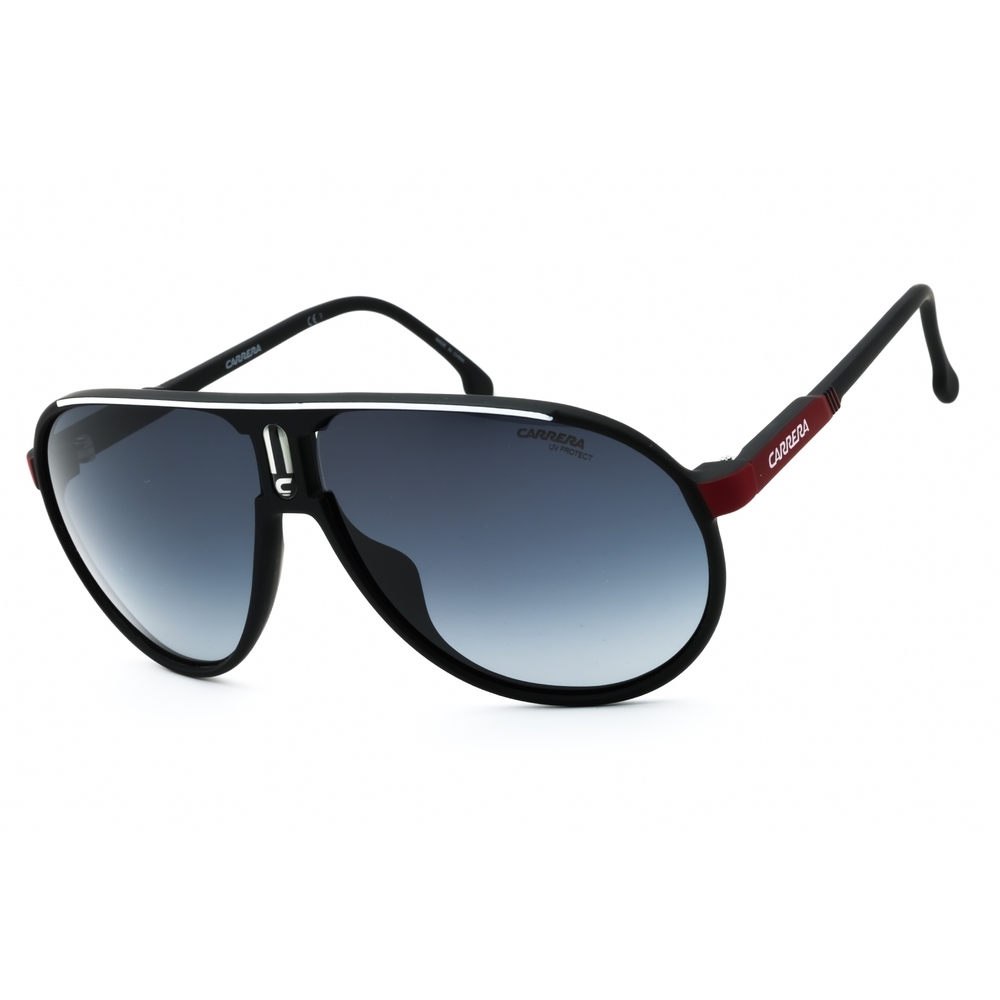 NWT Carrera CHAMPION/N-0OIT 9O Red Aviator 62mm Sunglasses